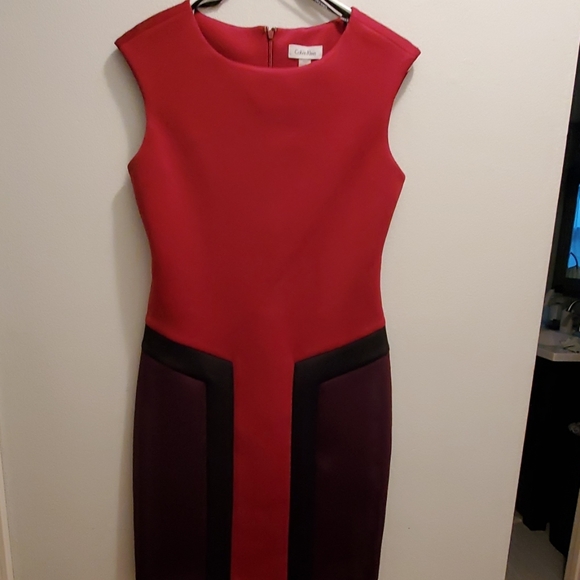Calvin Klein Dresses & Skirts - Calvin Klein color block sleeveless dress
